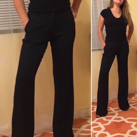 made in italy Pants - Made in Italy flare pants navy.